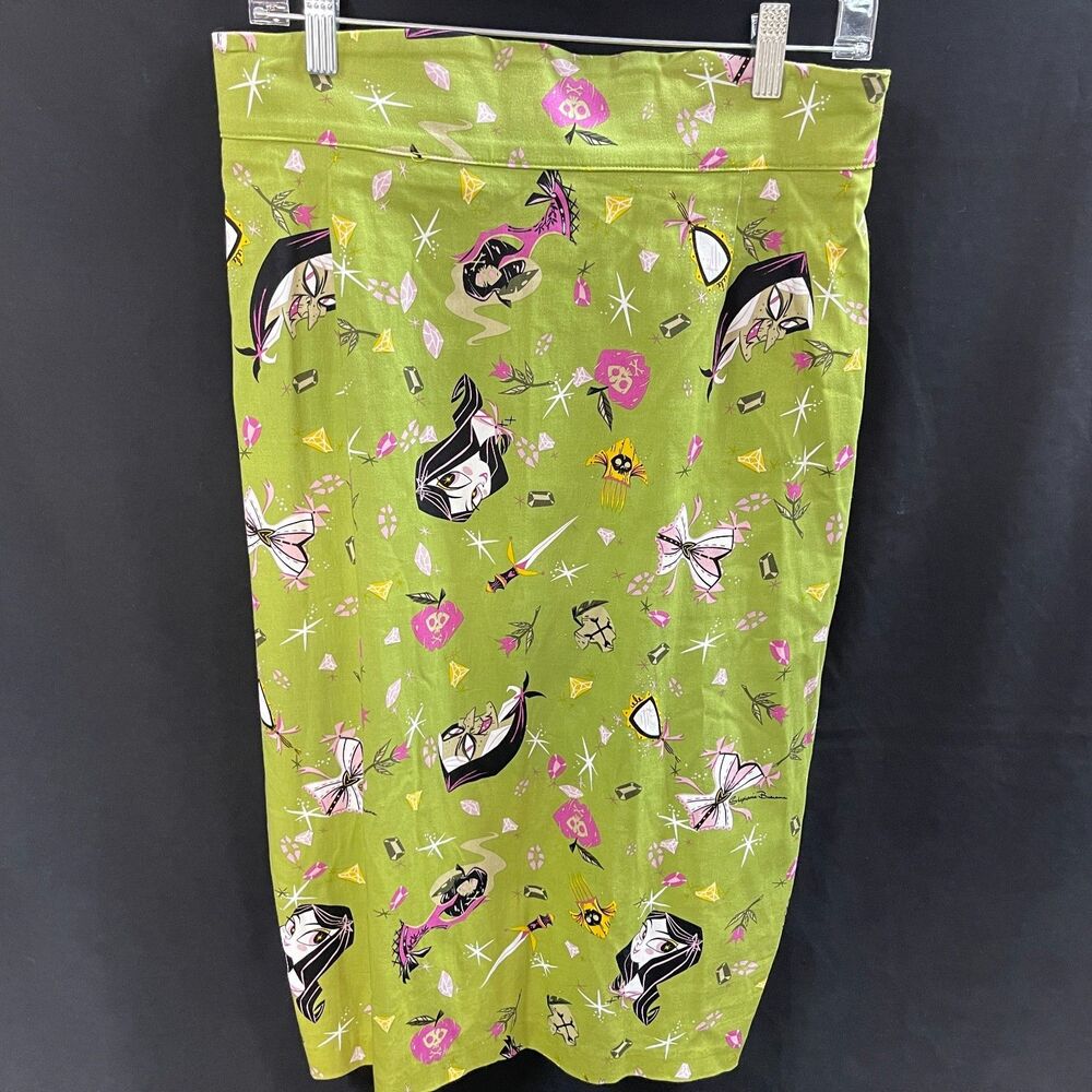 Laura Byrnes Snow White Pin Up Skirt Green 2016 Size XL